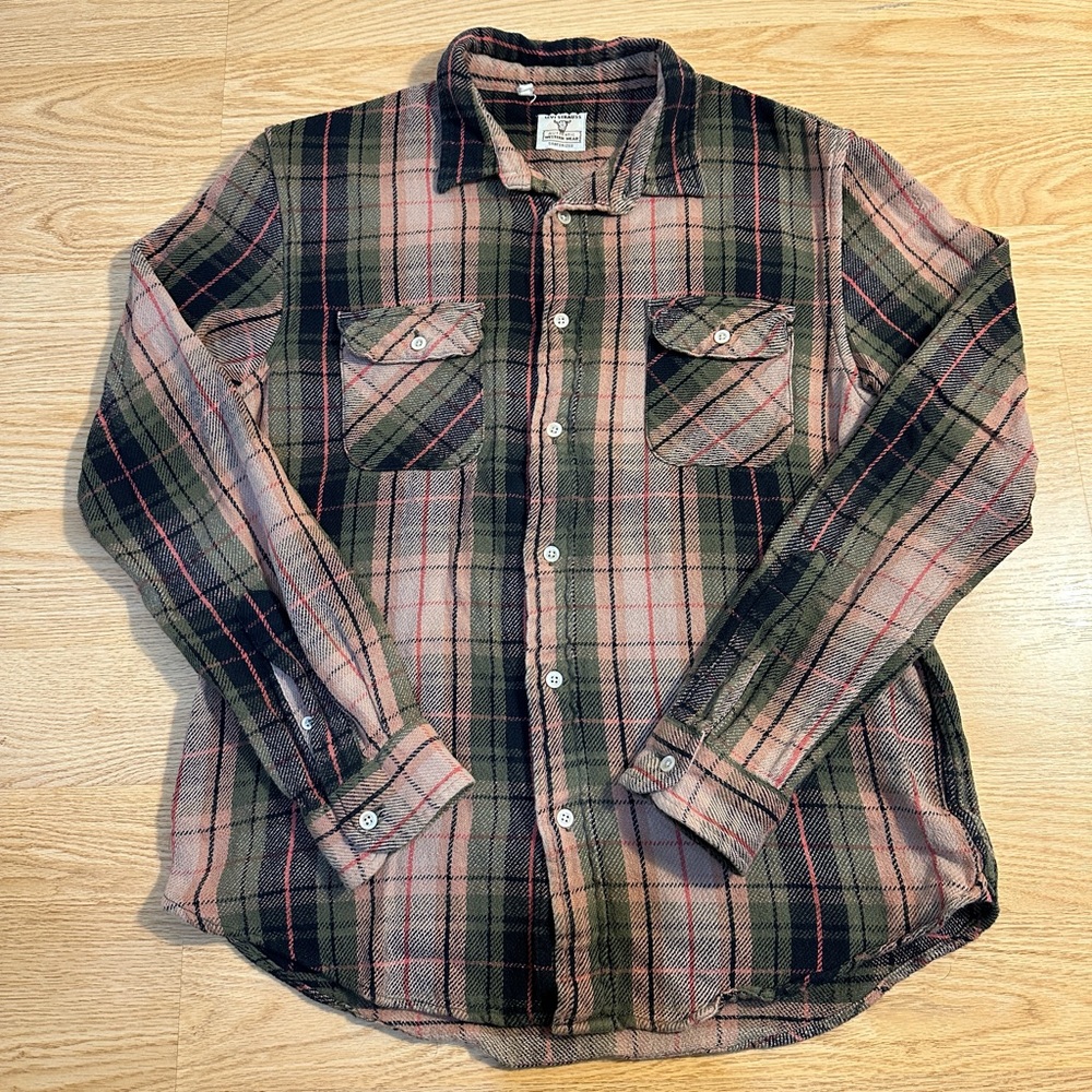 Levi Strauss Vintage Authentic Western Wear Sanforized plaid shirt - Medium